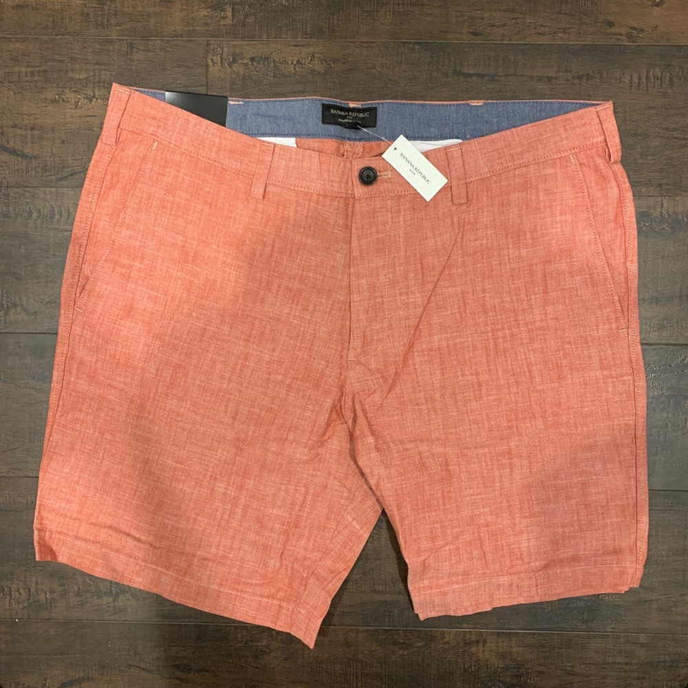 Men’s Chambray Shorts Banana Republic